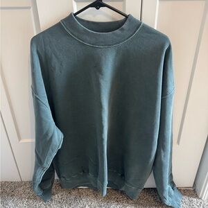 Abercrombie & Fitch Oversized Gray Sweatshirt